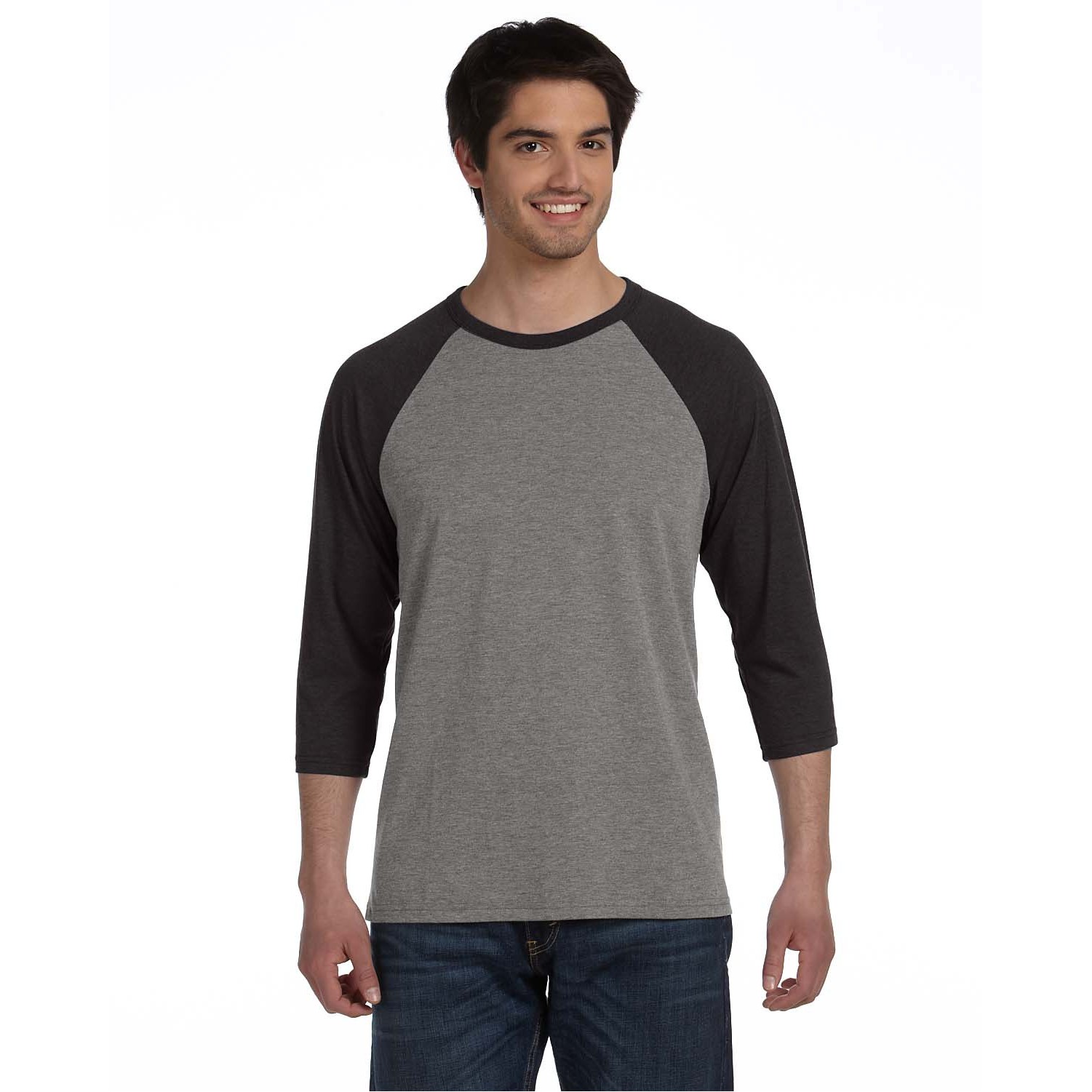 Canvas Unisex 3/4-Sleeve Baseball T-Shirt